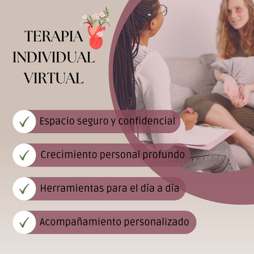 🌿 Terapia Individual: Un espacio para escucharte, sanar y reconectar contigo